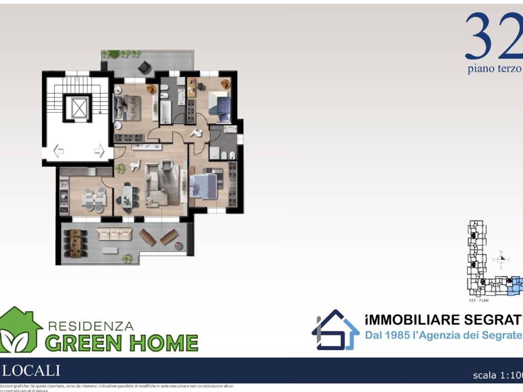 appartamento in vendita a Pioltello