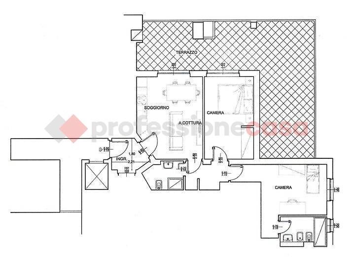 appartamento in vendita a Pioltello in zona Seggiano