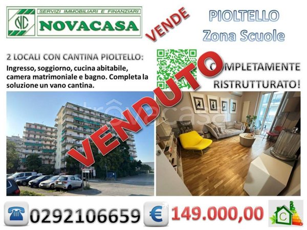 appartamento in vendita a Pioltello in zona Limito