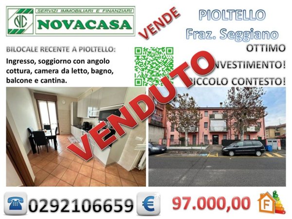 appartamento in vendita a Pioltello in zona Seggiano