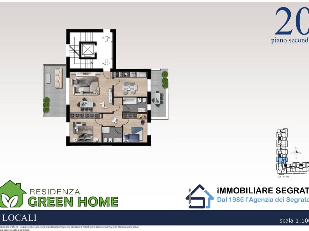 appartamento in vendita a Pioltello