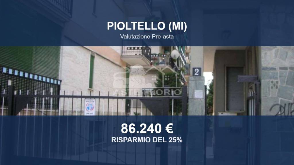 appartamento in vendita a Pioltello