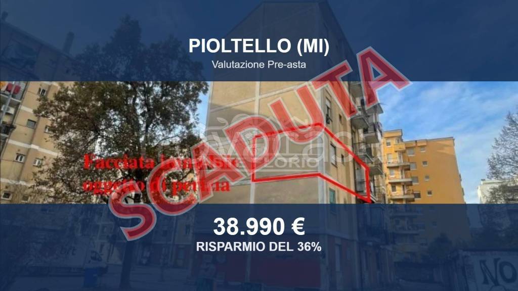 appartamento in vendita a Pioltello in zona Seggiano