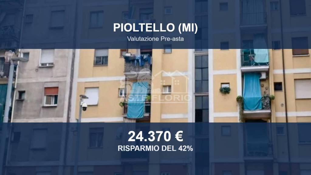 appartamento in vendita a Pioltello in zona Seggiano