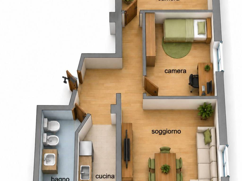 appartamento in vendita a Pioltello