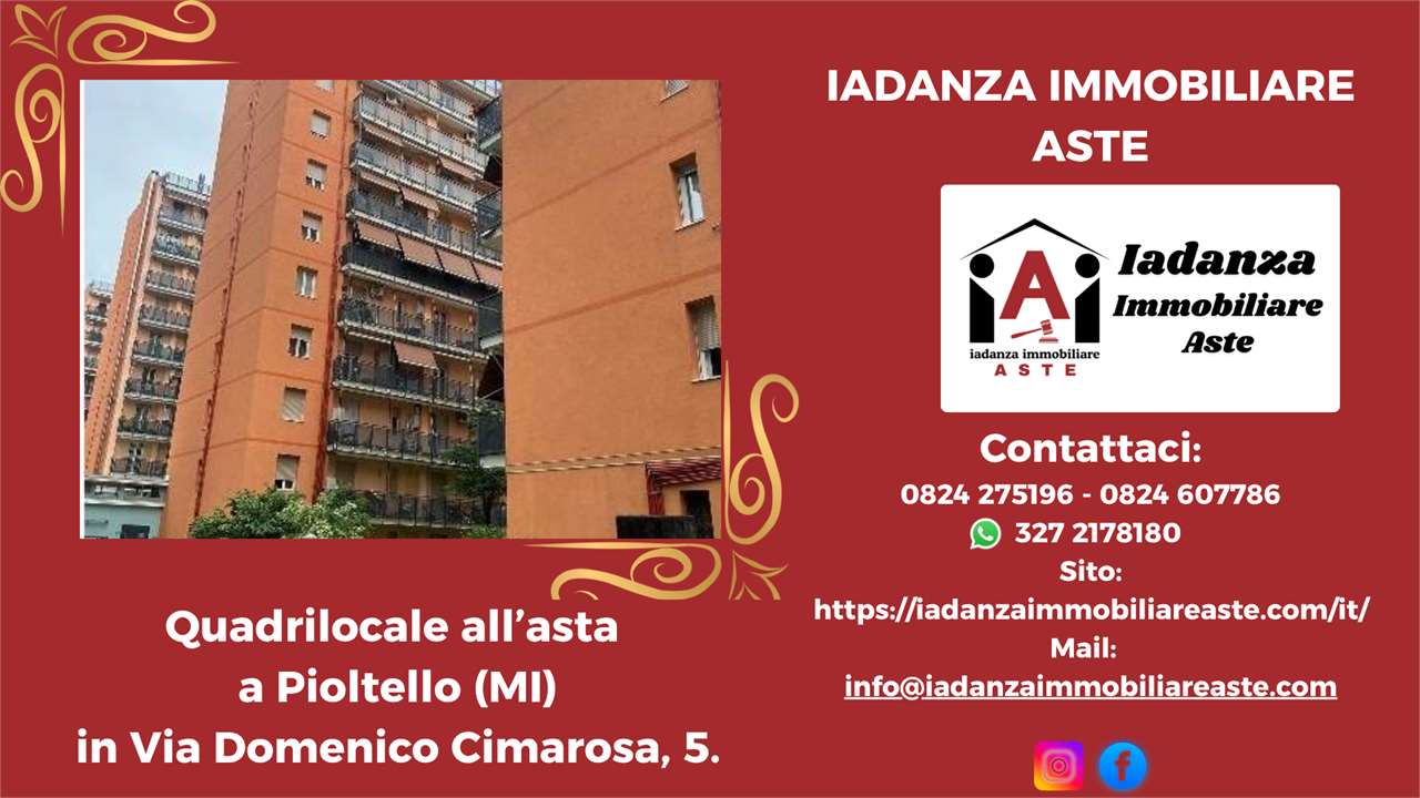 appartamento in vendita a Pioltello