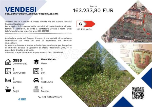 appartamento in vendita a Pozzo d'Adda