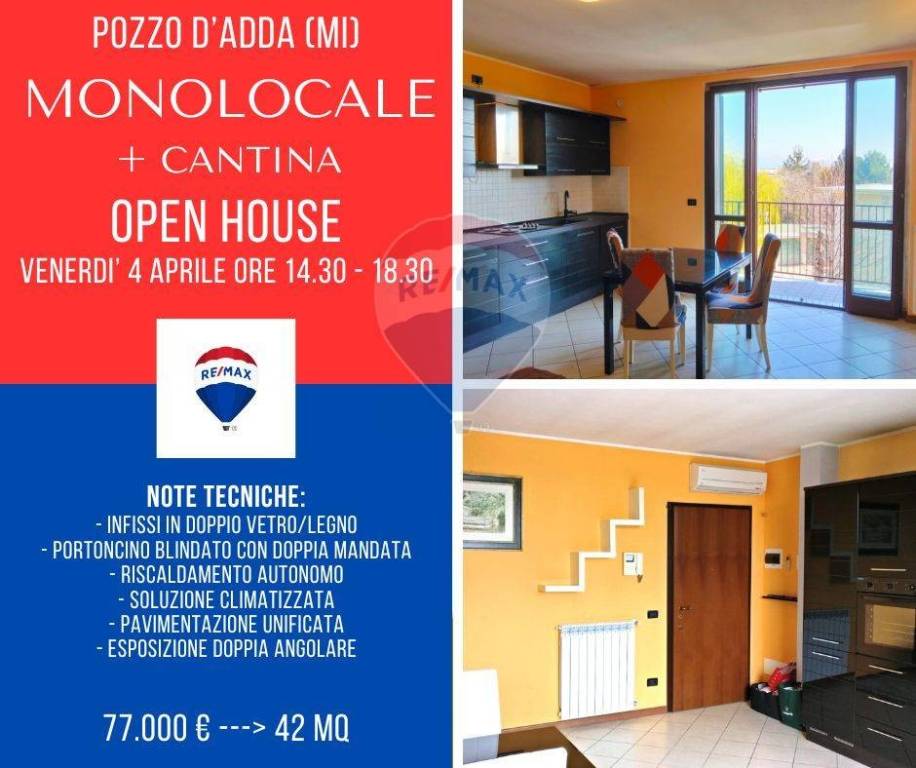 appartamento in vendita a Pozzo d'Adda