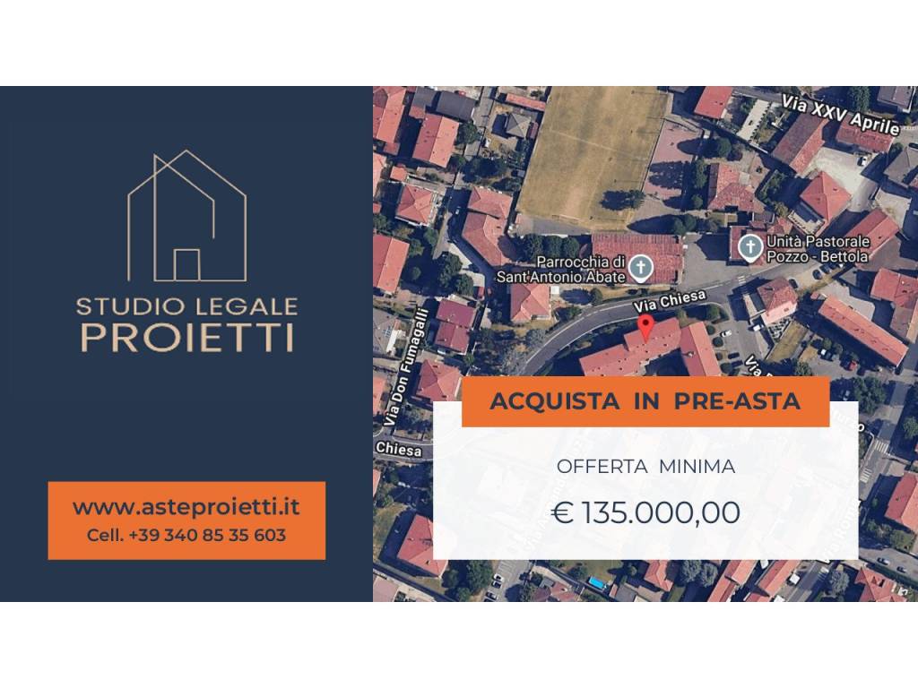 appartamento in vendita a Pozzo d'Adda