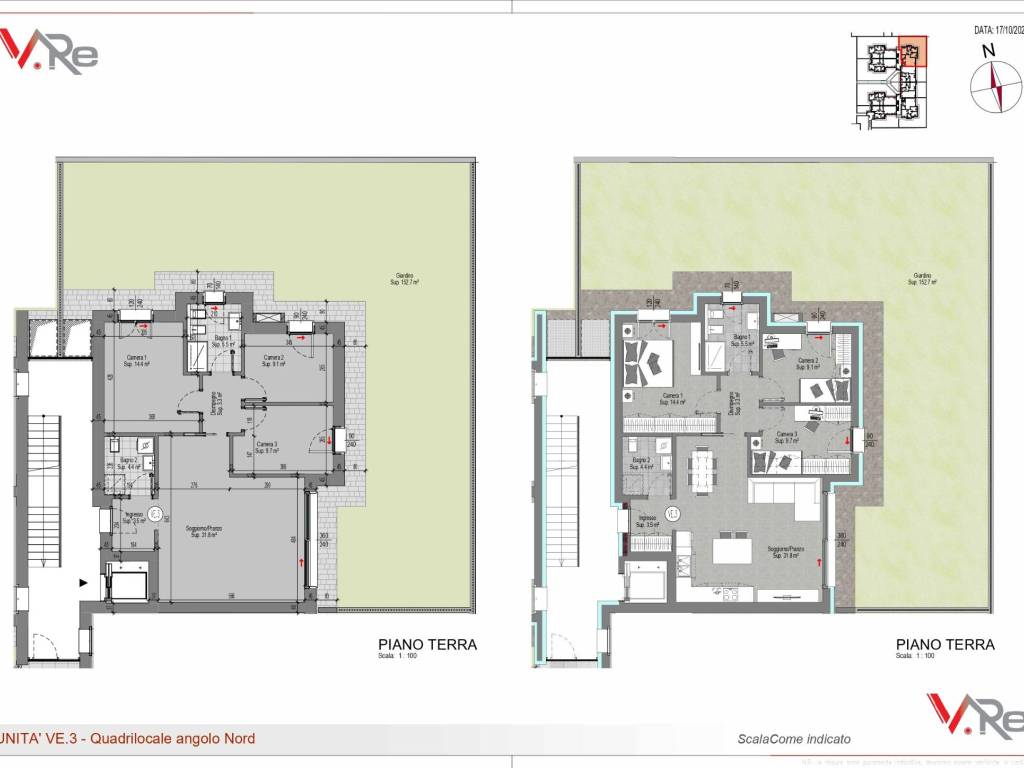 appartamento in vendita a Pozzo d'Adda