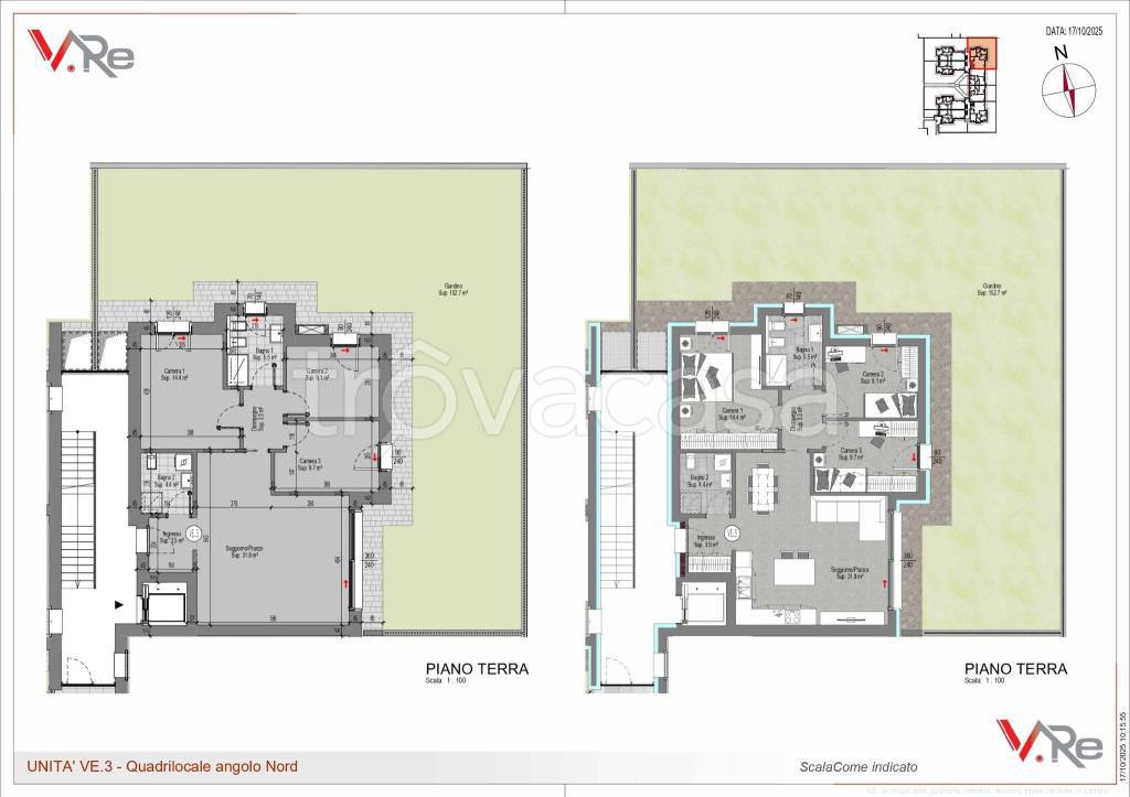 appartamento in vendita a Pozzo d'Adda