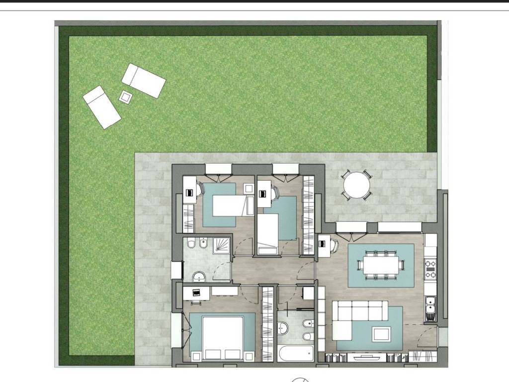 appartamento in vendita a Pozzo d'Adda