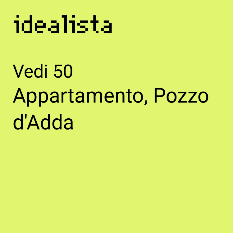 appartamento in vendita a Pozzo d'Adda