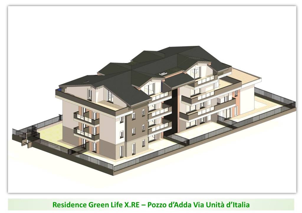 appartamento in vendita a Pozzo d'Adda