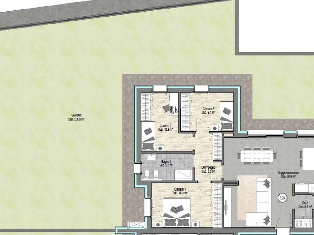 appartamento in vendita a Pozzo d'Adda