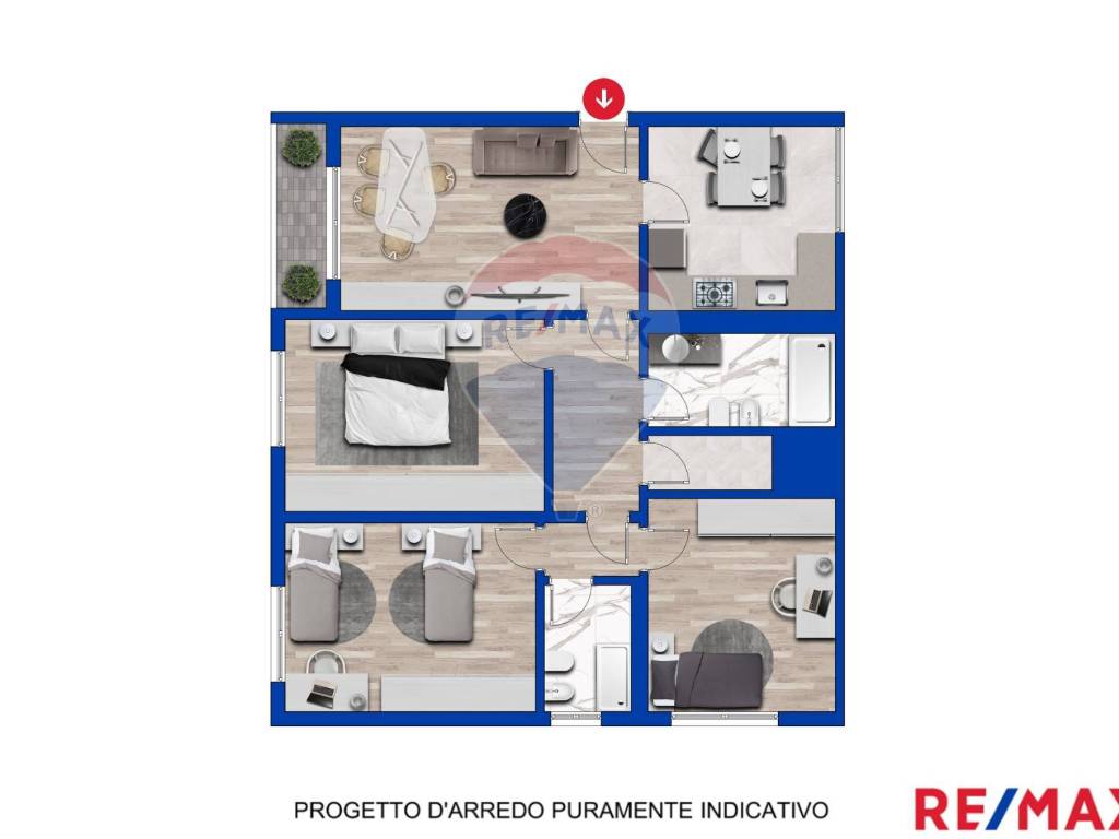 appartamento in vendita a Rho