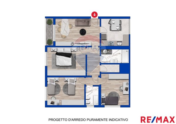 appartamento in vendita a Rho