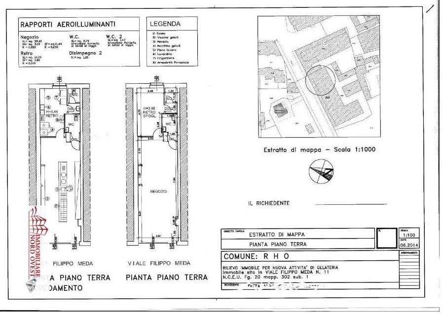 locale commerciale in vendita a Rho