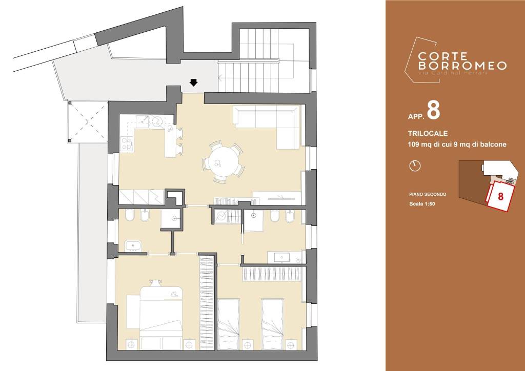 appartamento in vendita a Rho