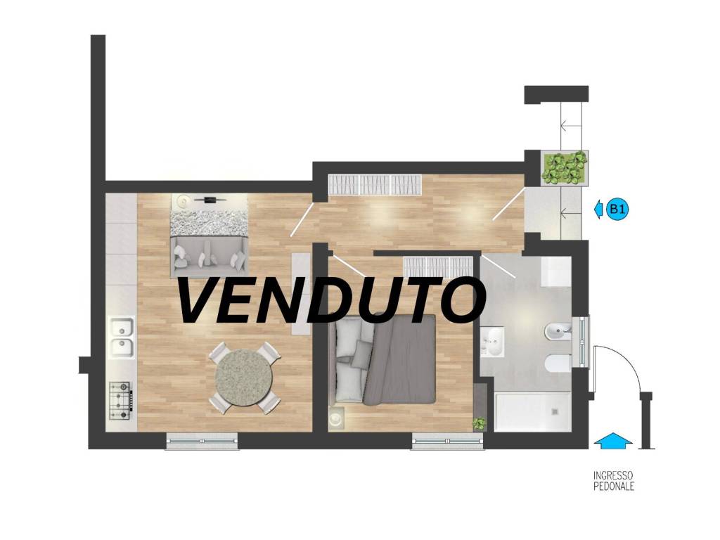 appartamento in vendita a Rho