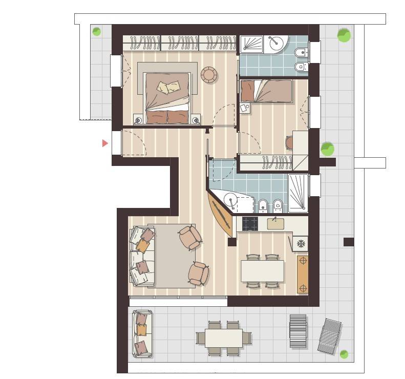 appartamento in vendita a Rho in zona Mazzo