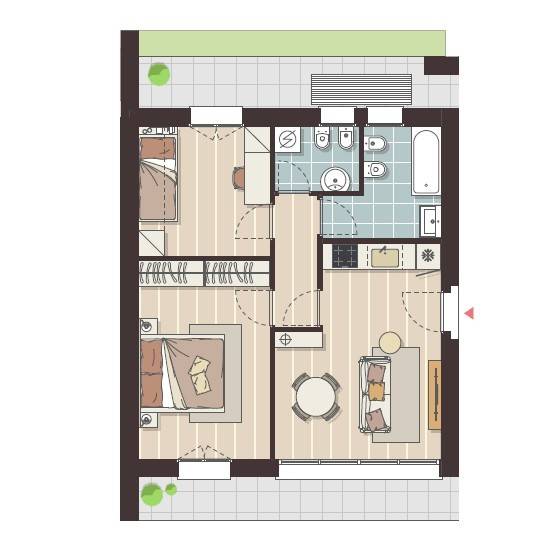 appartamento in vendita a Rho in zona Mazzo