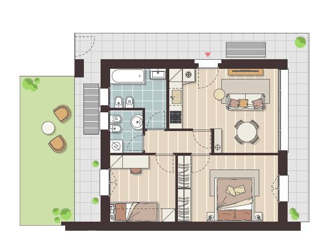 appartamento in vendita a Rho in zona Mazzo