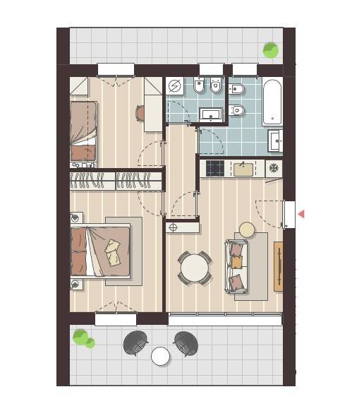 appartamento in vendita a Rho in zona Pantanedo