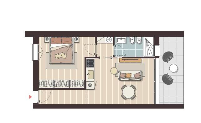 appartamento in vendita a Rho in zona Pantanedo