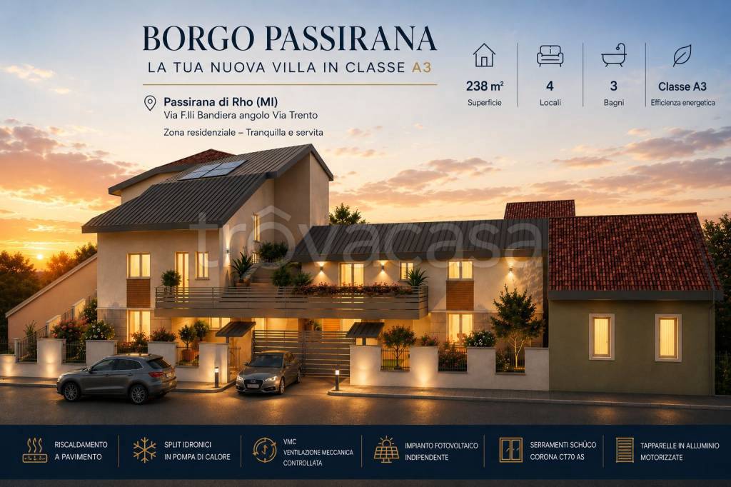 casa indipendente in vendita a Rho in zona Passirana