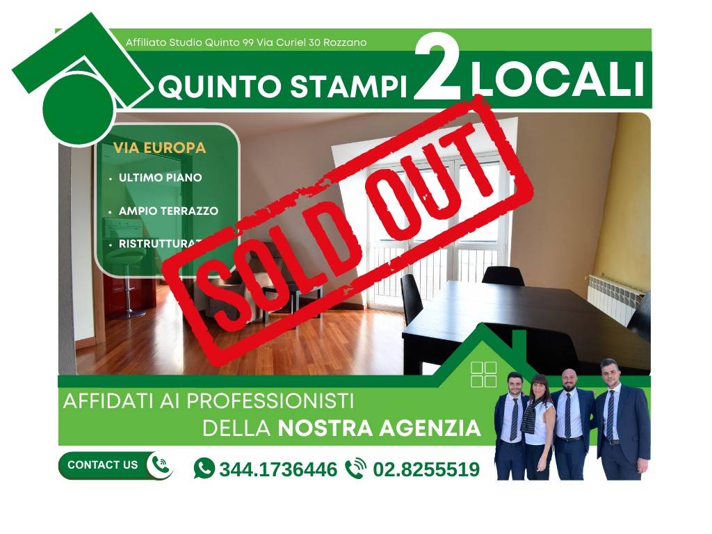 appartamento in vendita a Rozzano in zona Quinto Stampi
