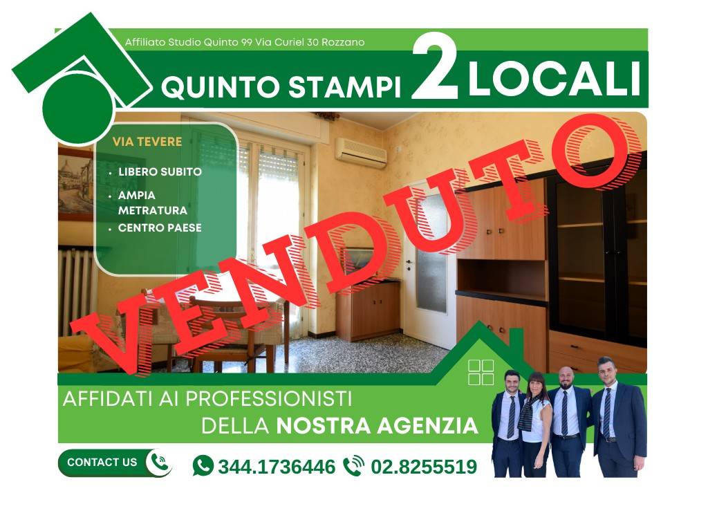 appartamento in vendita a Rozzano in zona Quinto Stampi
