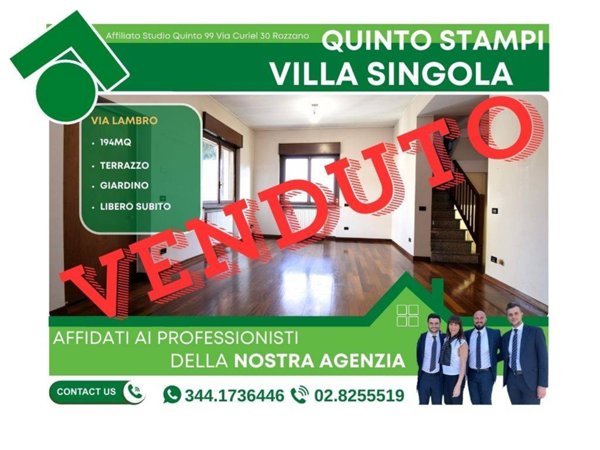 casa indipendente in vendita a Rozzano in zona Quinto Stampi