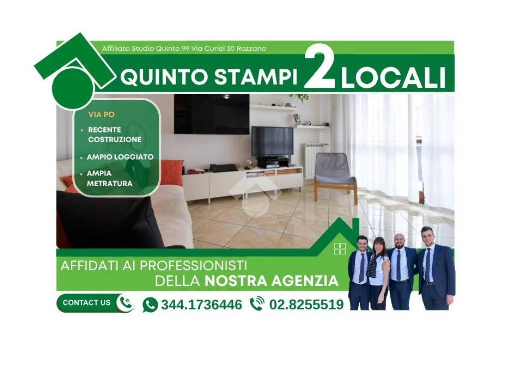 appartamento in vendita a Rozzano in zona Quinto Stampi