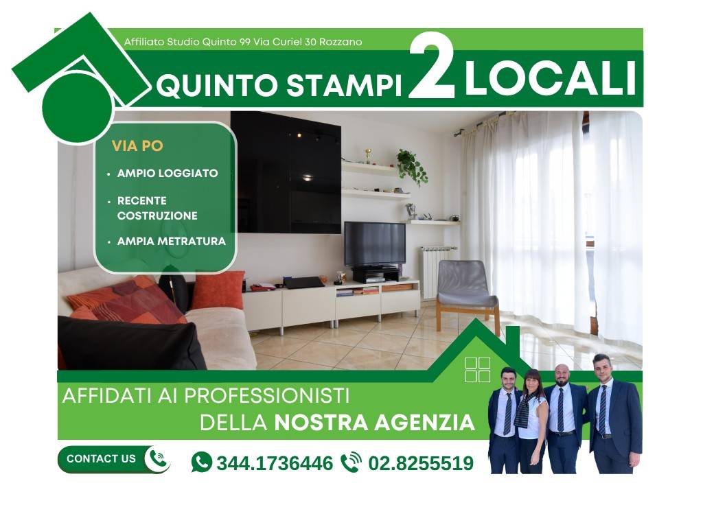 appartamento in vendita a Rozzano in zona Quinto Stampi