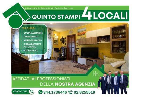 appartamento in vendita a Rozzano in zona Quinto Stampi