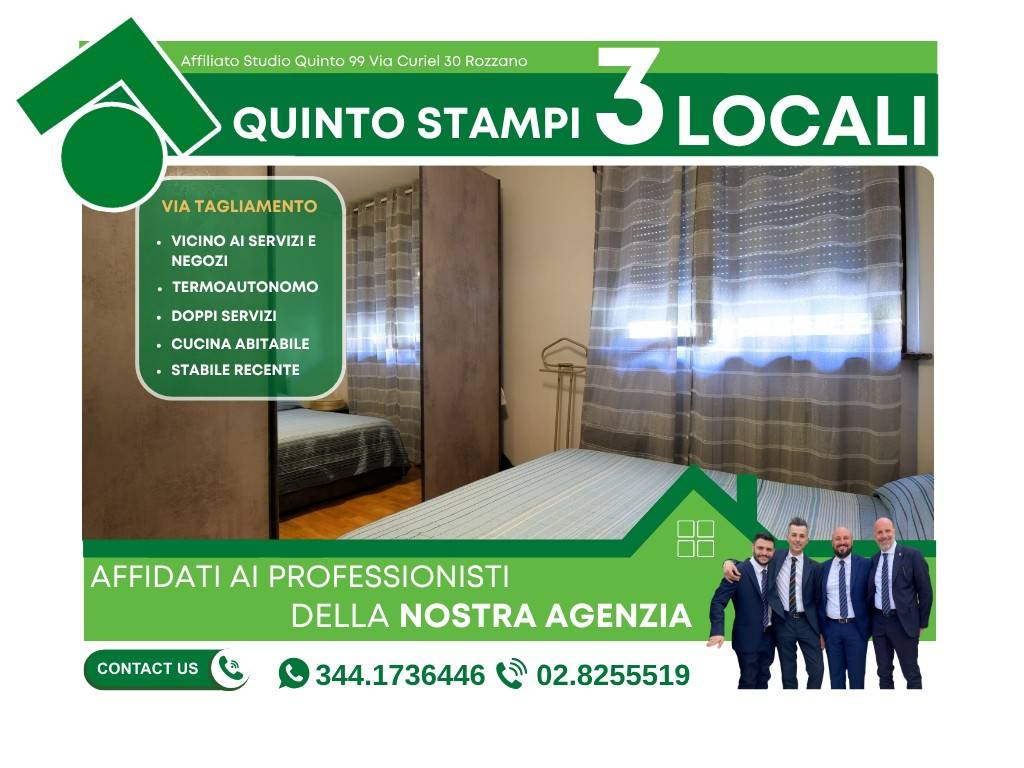 appartamento in vendita a Rozzano in zona Quinto Stampi