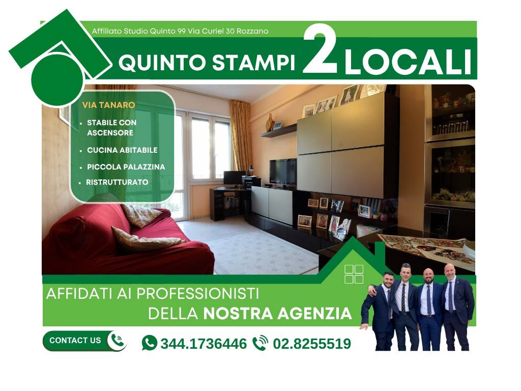 appartamento in vendita a Rozzano in zona Quinto Stampi