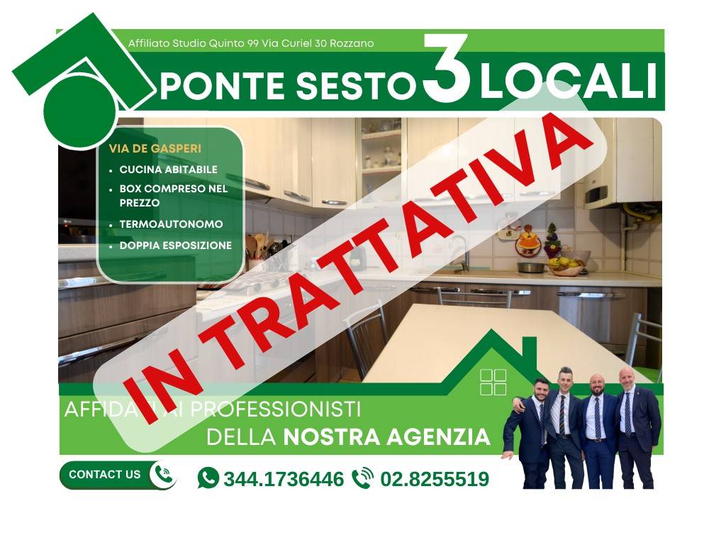 appartamento in vendita a Rozzano in zona Pontesesto