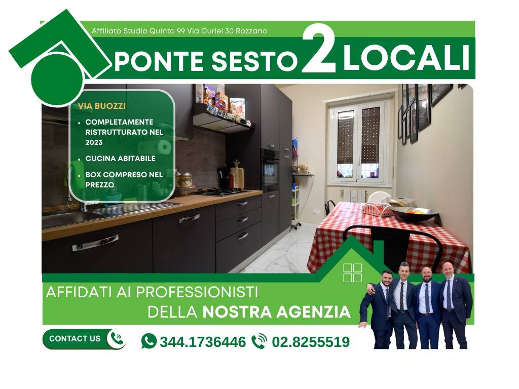 appartamento in vendita a Rozzano in zona Pontesesto