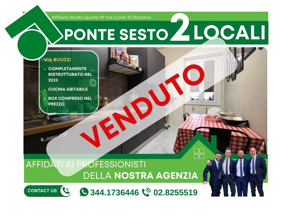 appartamento in vendita a Rozzano in zona Pontesesto