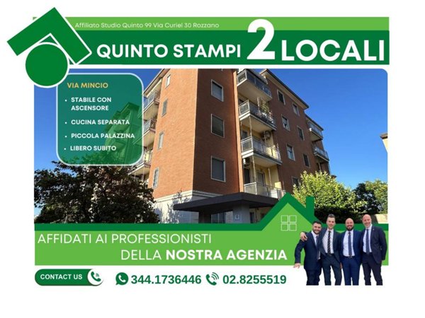 appartamento in vendita a Rozzano in zona Quinto Stampi