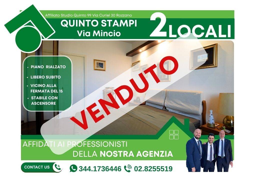 appartamento in vendita a Rozzano in zona Quinto Stampi