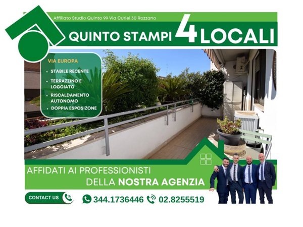 appartamento in vendita a Rozzano in zona Quinto Stampi