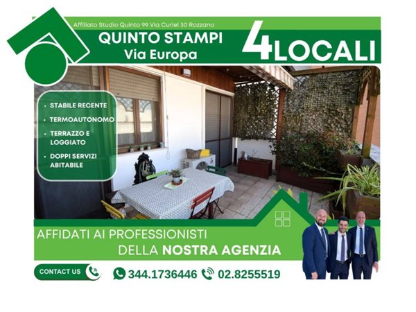 appartamento in vendita a Rozzano in zona Quinto Stampi