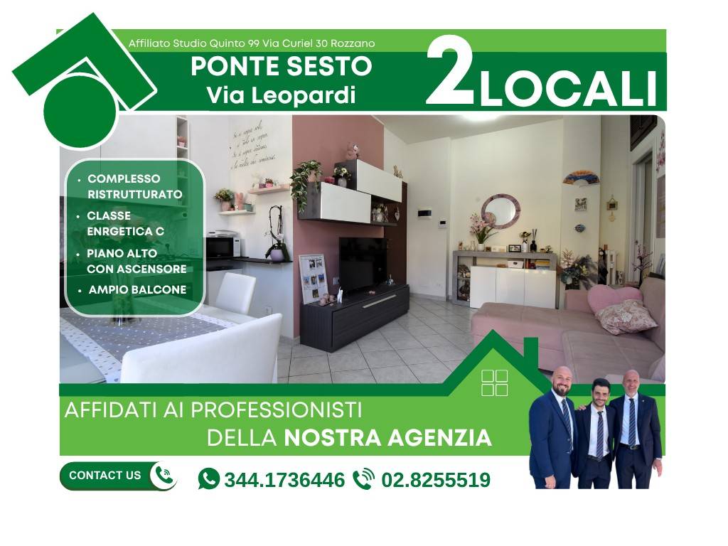 appartamento in vendita a Rozzano in zona Pontesesto