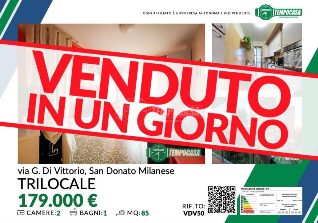 appartamento in vendita a San Donato Milanese