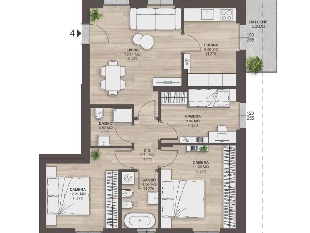 appartamento in vendita a San Donato Milanese