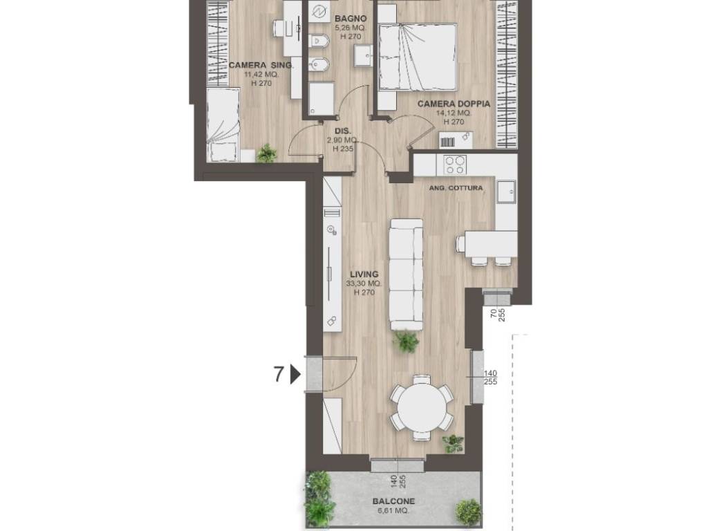 appartamento in vendita a San Donato Milanese