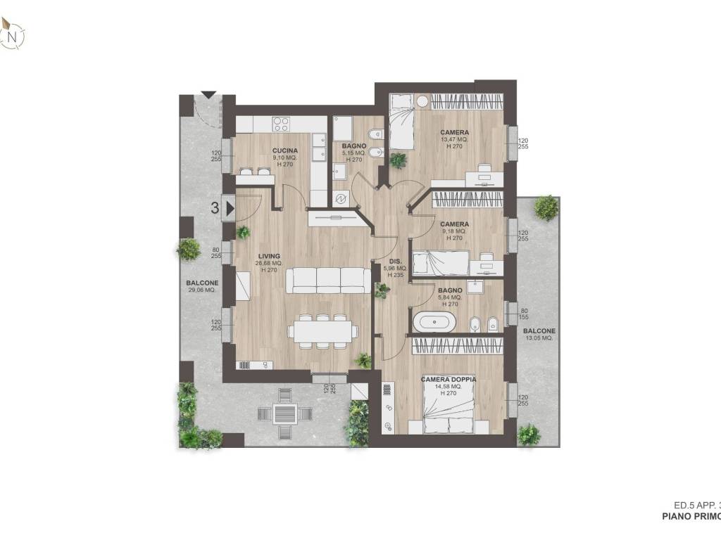 appartamento in vendita a San Donato Milanese